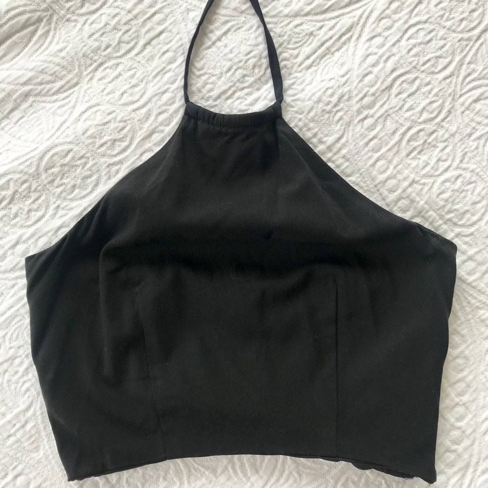 Halter crop top